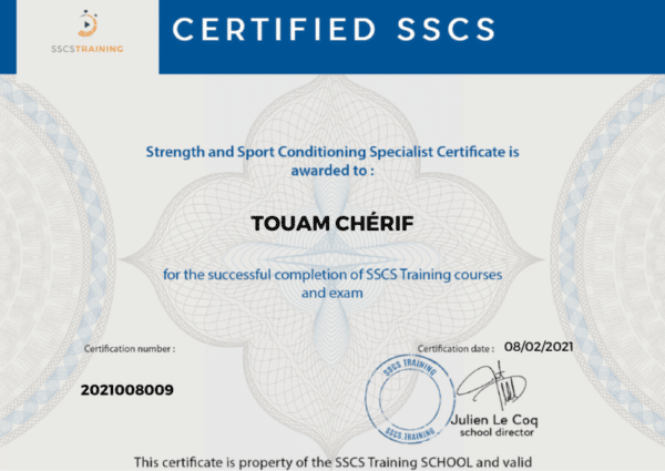 Certified SSCS TOUAM-1